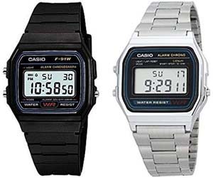 reloj casio retro