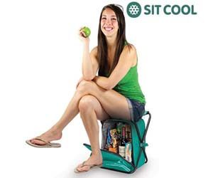 mochila nevera silla