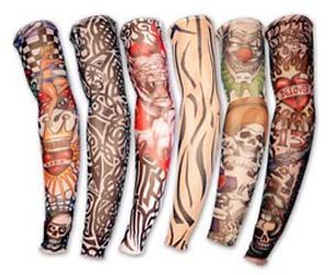 6 tatuajes falsos brazo entero