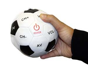 mando a distancia en forma de pelota