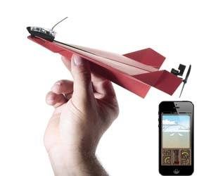 avión de papel teledirigido