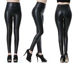 Leggins Cuero Elásticos