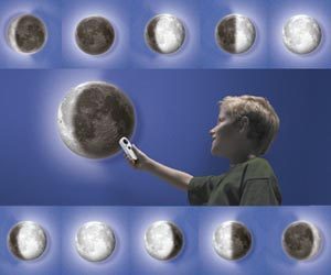 Lámpara luz de Luna
