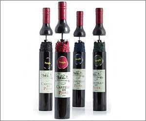 Paraguas Botella de Vino
