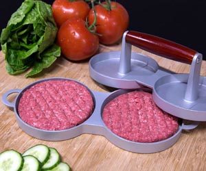 Molde de Hamburguesas Doble
