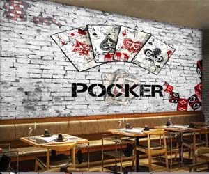 panel decorativo poker