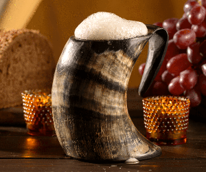Jarra Cuerno Vikingo